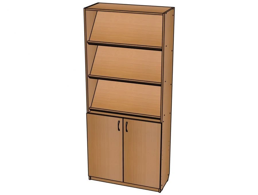 Document Storage Cabinet with Inclined Shelves Model №13/Ш13
