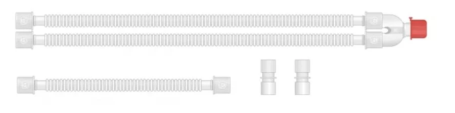 Disposable Non-Sterile Medical Breathing Circuit for Children - Complete Set