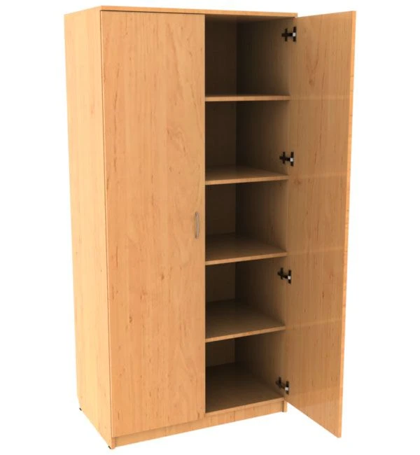 Ergonomic Closed Storage Cabinet for Document Organization