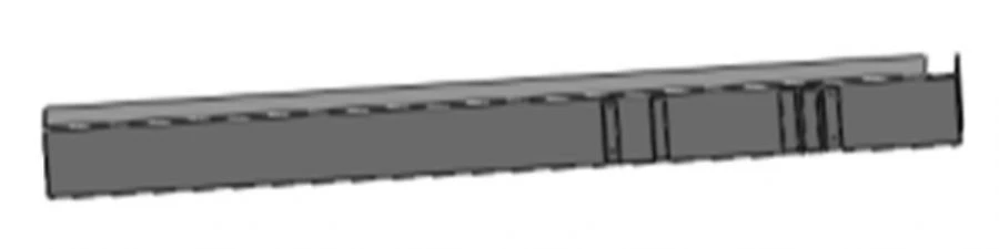 Central Left Stand S.31Р-10.30.080 for Tram Cars