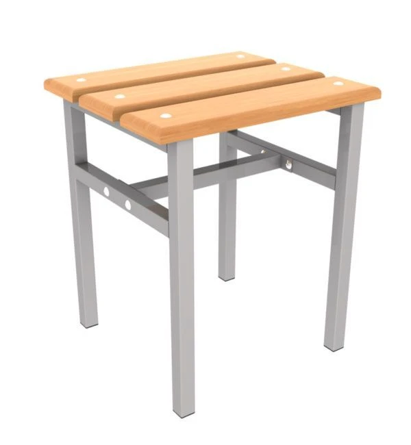 Metal Frame Stool with Removable Design