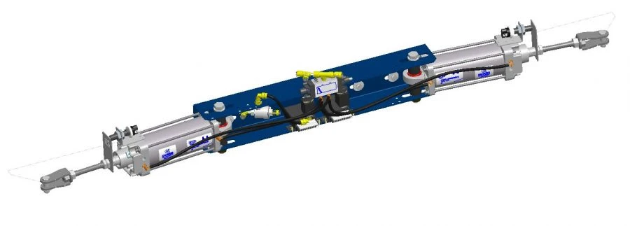 Pneumatic Door Actuator for Vehicles 40N3R63/116T1B174A