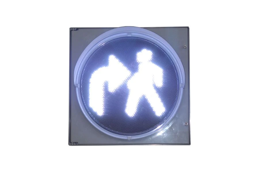 Information Light Section ISSP-200 Right 200mm Moon-White Signal