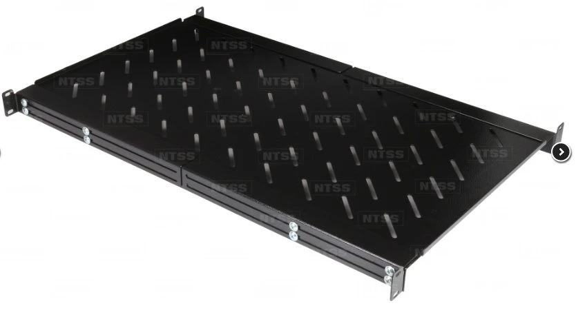 Universal Shelf NTSS 750mm Depth, 19 1U Mounting for 1000/1070/1200mm Cabinets