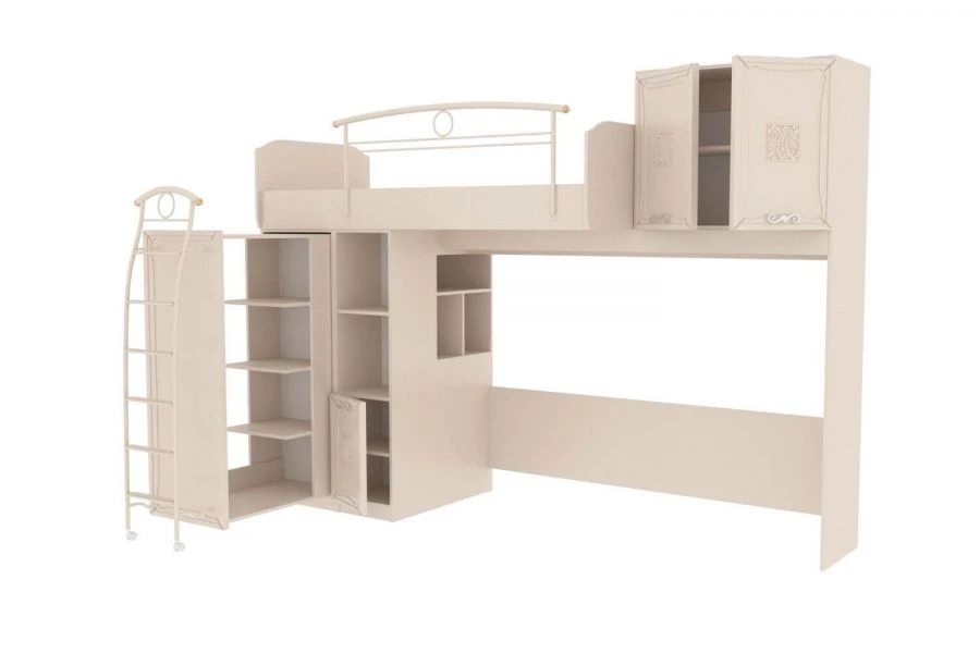 Bianka Loft Bed L.D. 521010.000 (Kashmir Color)