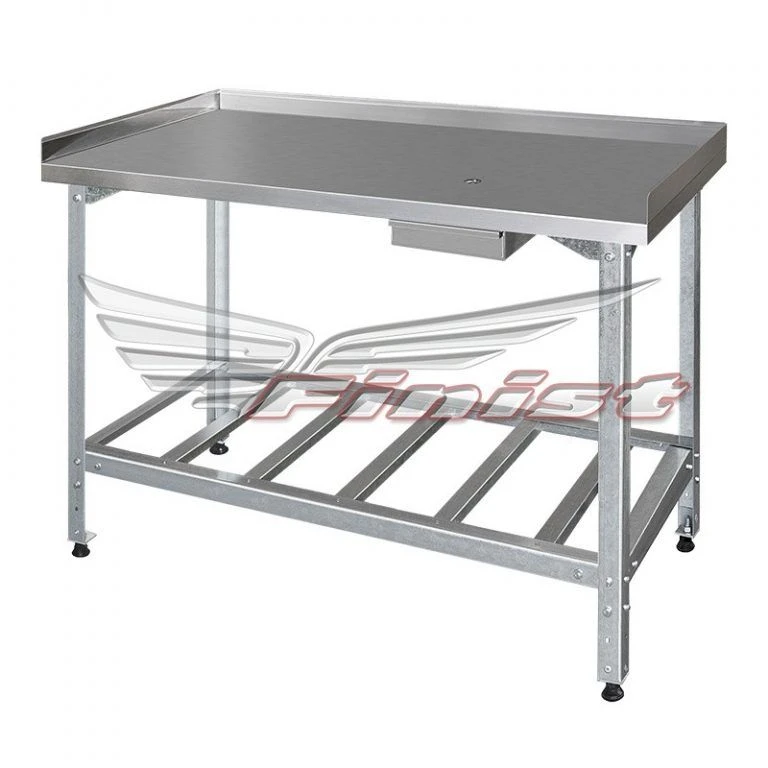 Meat Processing Table with Safety Edges