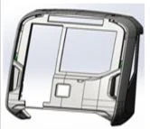Driver's Cabin Mask for Metro Car, Model RTGN.01.7752.90.01.000