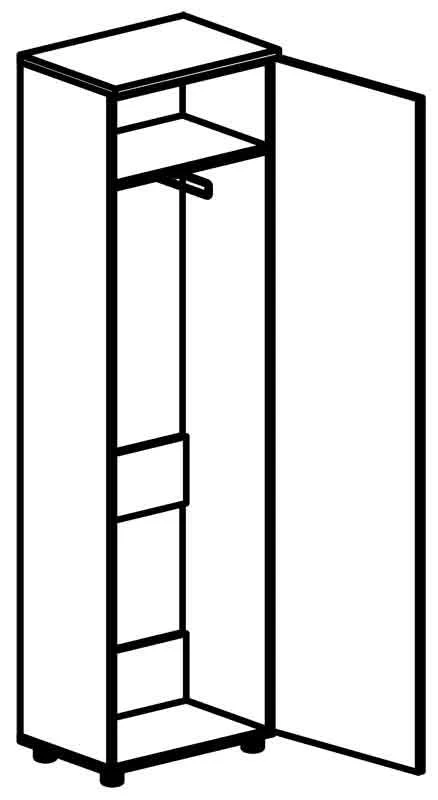 Clothes Wardrobe 4117 Rhythm Series