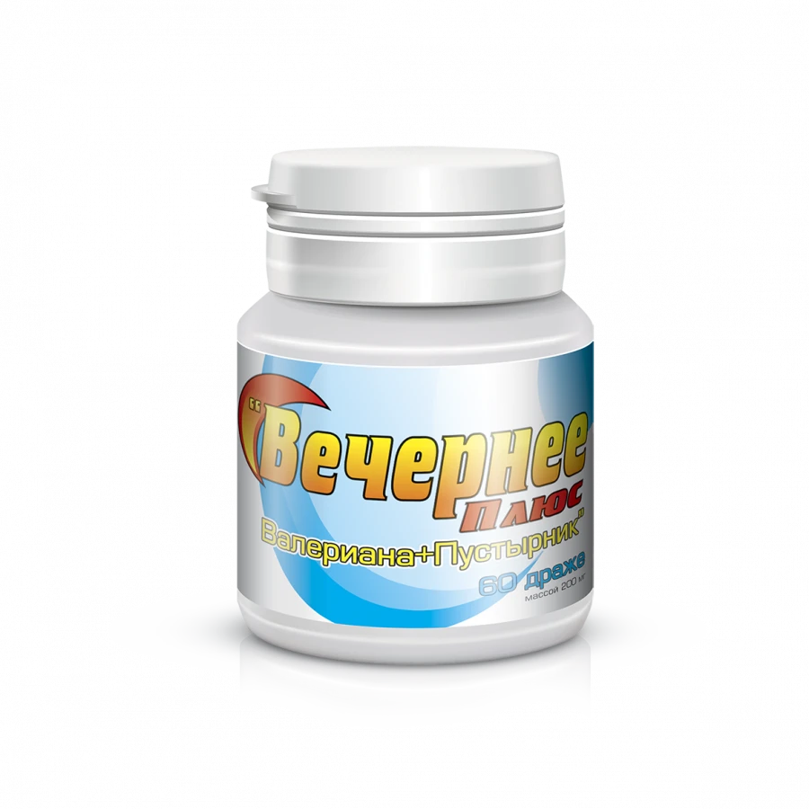 Evening Plus Valerian and Motherwort Supplement (60 Capsules)