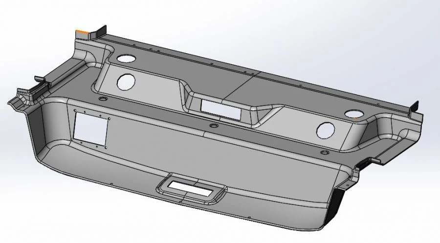 Front Ceiling Panel for Tractor Cabin 210.11.16.01.031