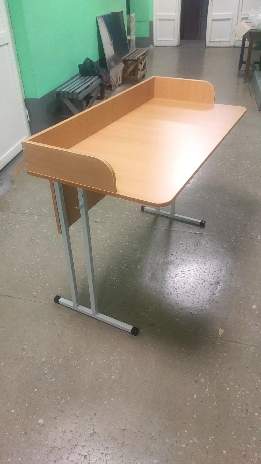 Laboratory Student Desk for Two Students, Non-Regulated, with Edge - Model SUL 2.04