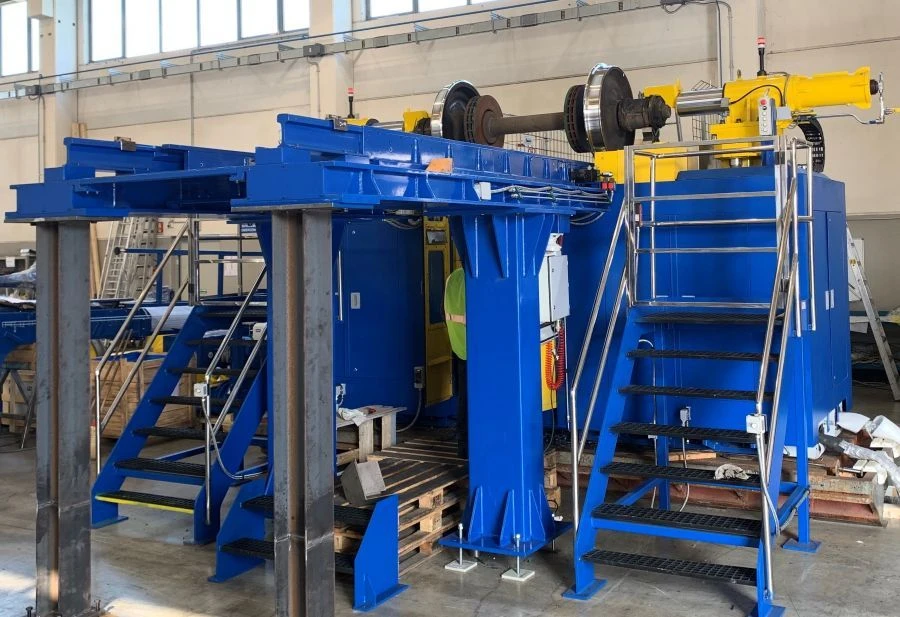 RWL2020 Rail-Mounted Wheel Lathe (Export Version)