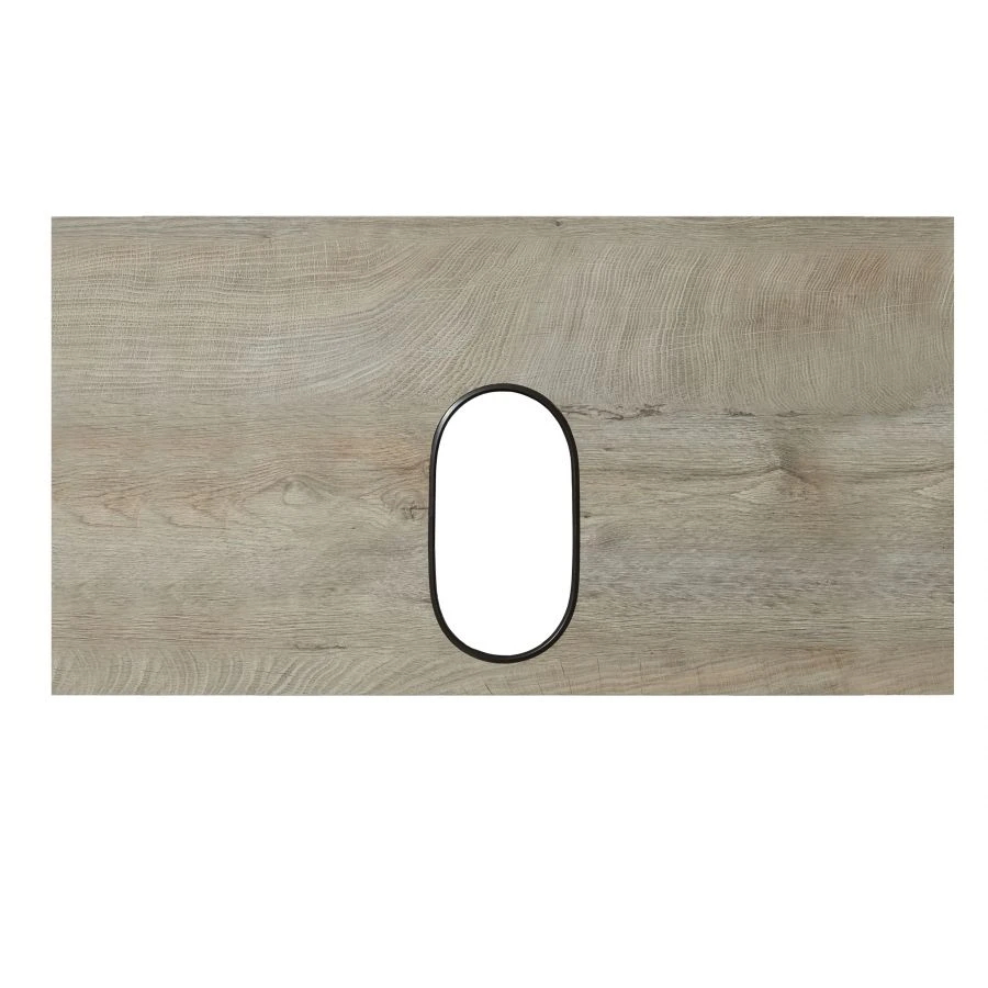 Loft Fabric 80 Tabletop in End Grain Oak