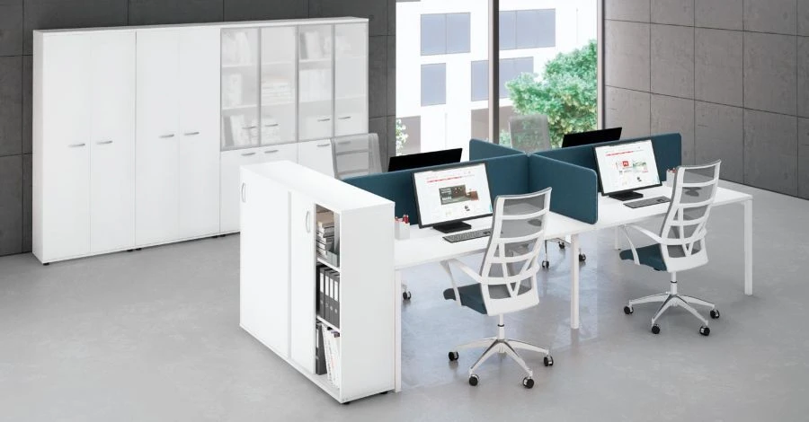Medium Sliding Wardrobe for Two 70 Tables, Model A4 304