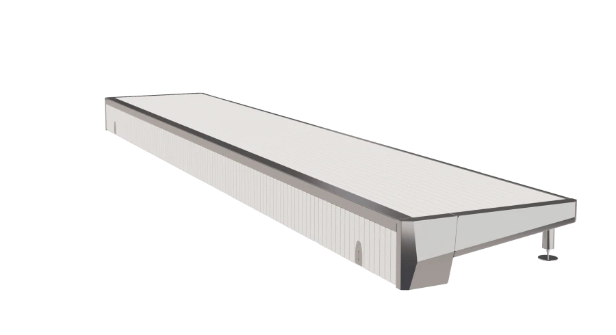 Rotegro Headwall Swimming Pool Starting Platform 26.0x1.0x0.3m