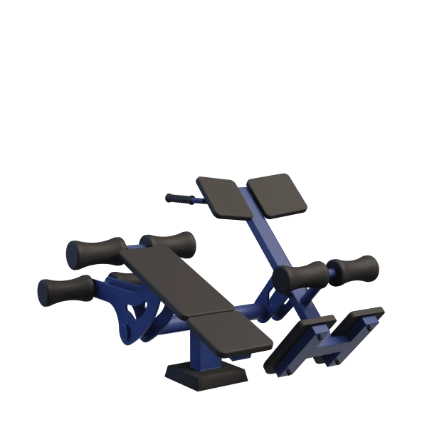 Adjustable Angle Press + Hyperextension Machine