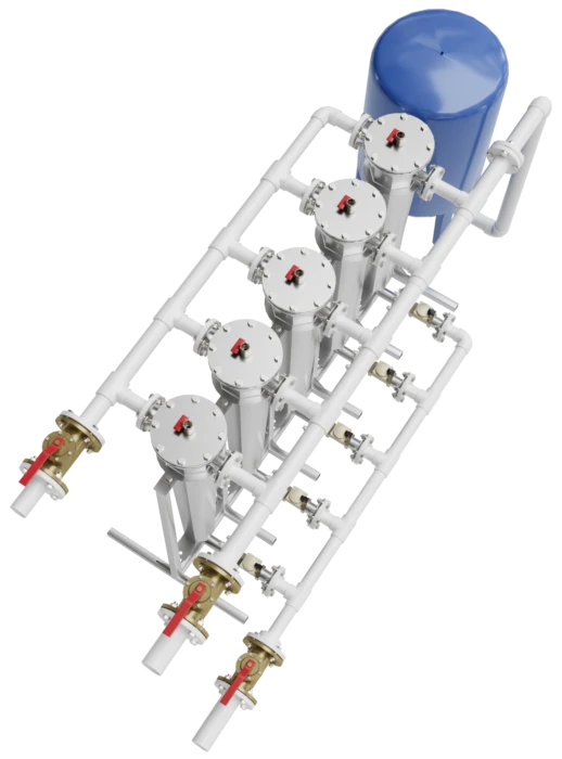 Modular Automated Water Fine Mechanical Filtration System UMV-112M