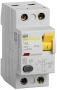 Differential Circuit Breaker VД1-63 2P 16A 30mA Type A IEK