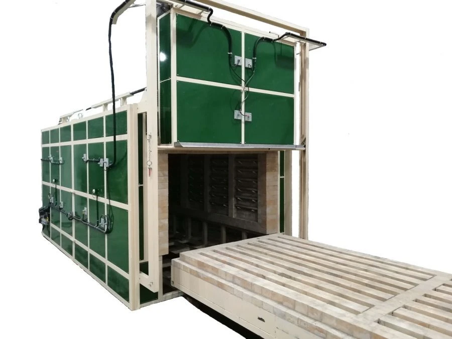 Sparta Retractable Bottom Oven for Metal Treatment