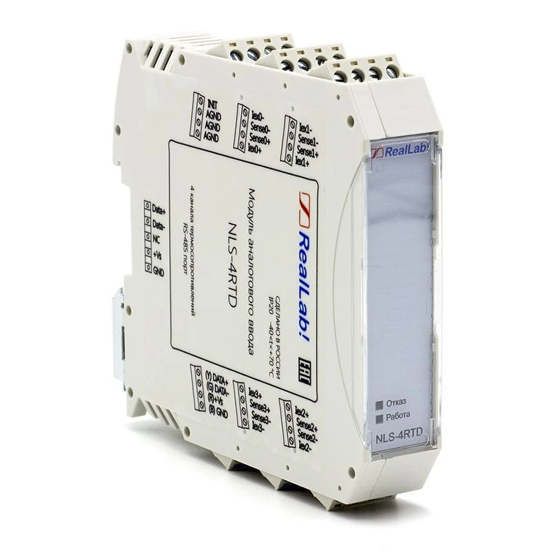 Analog Input Module for Thermoresistors NLS-4RTD