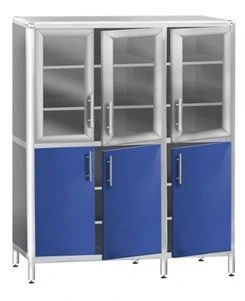 Two-Level Three-Section Storage Cabinet KSSHml 3-03E