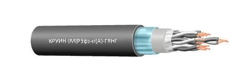 Multi-Core Copper Electrical Cable KRUINv-(M)REFzng(A)-FRHF-U* (1-37)x(2, 3, 4)x(0.2-2.5)