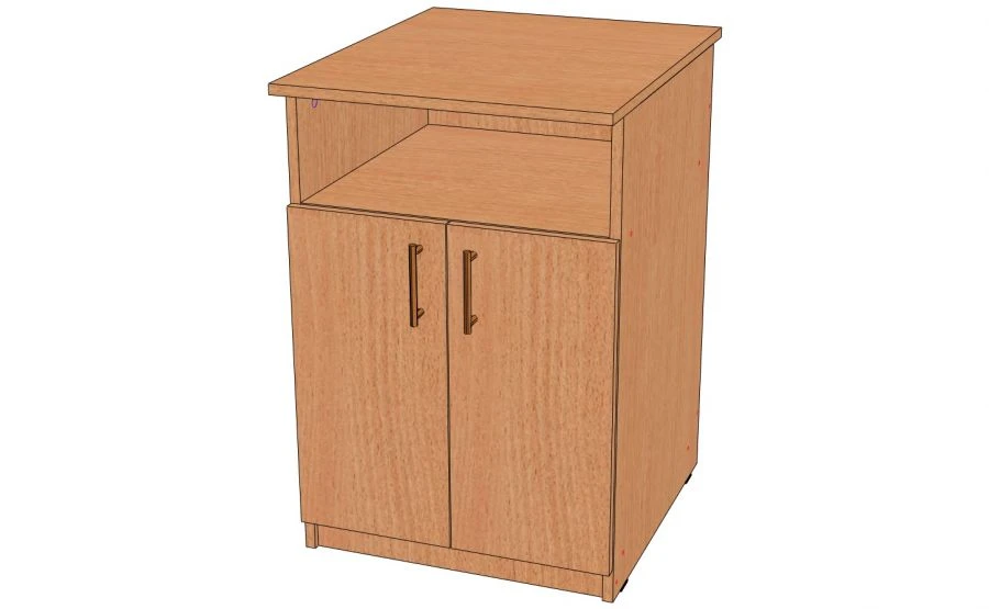 Equipment Stand with Side Supports - Model TO-1