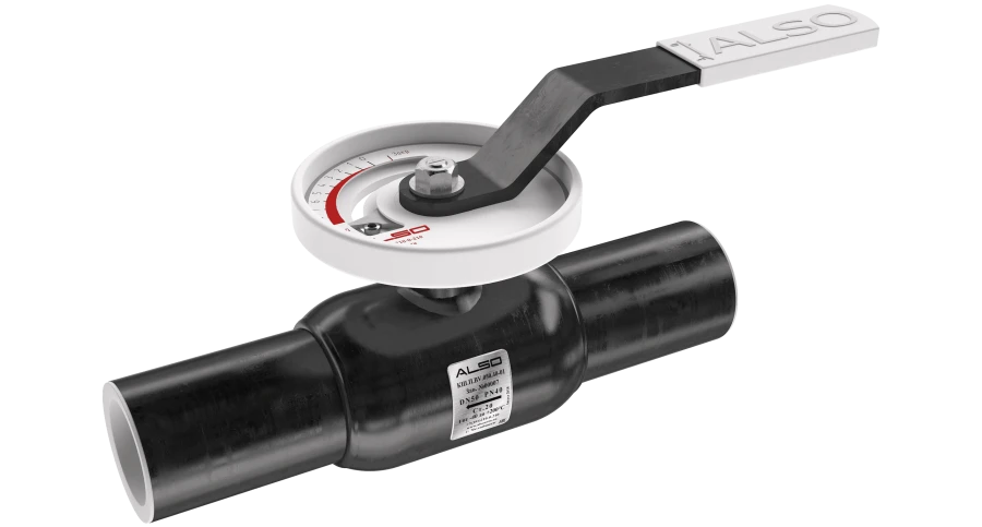 ALSO Ball Valve for Control and Shut-off, Model KSH.P.BV.065.25-01