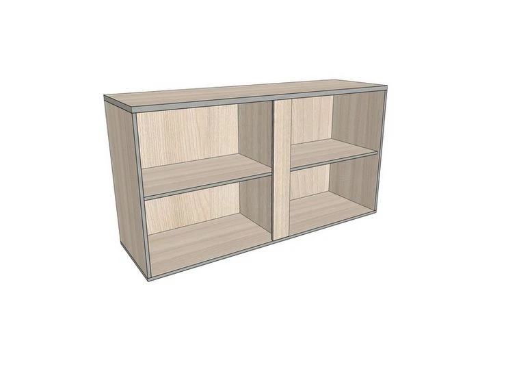 Combined Cabinet with Shelves 1400*426*750 mm AsTO-4