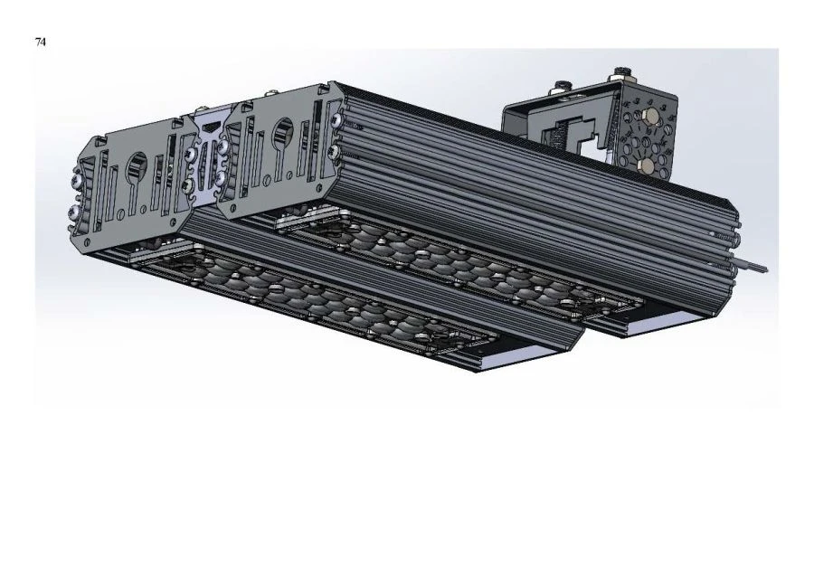 Industrial Design LED Light "MTM IoT" Series CUBE 100, Dual Module