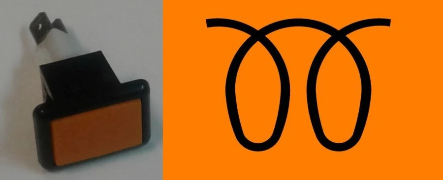 Control Lamp for Engine Pre-Heating Signal 2212.3803-17A