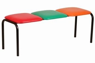 Three-Seater Bench L-03 for Waiting Areas