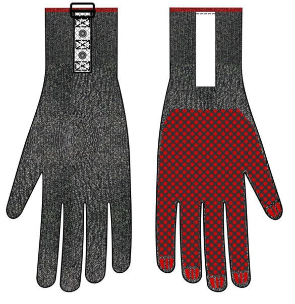 Insulated Shielding Gloves for Protection Against Electric Fields EP-3 Faraday