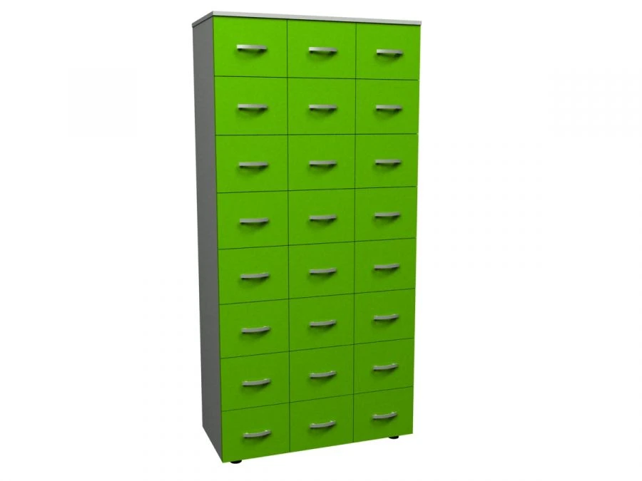 Document Storage Cabinet with 24 Drawers - Model ШК-01н