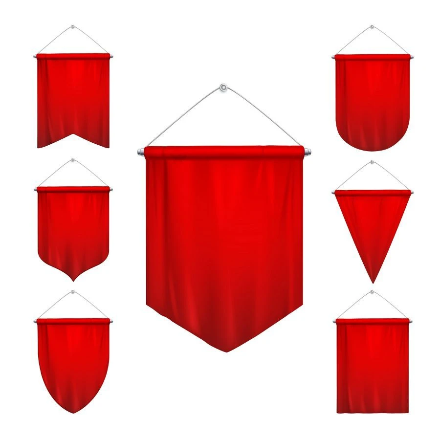 Sublimation and 3D Printed Banner Textile Flag Custom Design