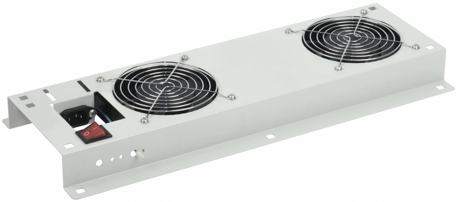 Ceiling Fan Panel with Switch for 19" ITK Cabinets - FM35-21M