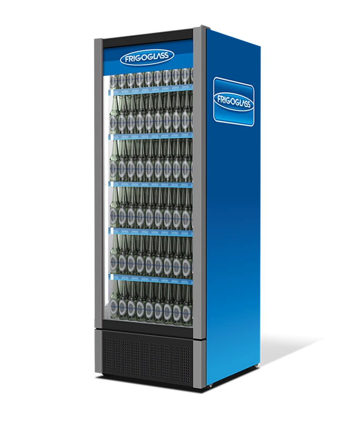 Refrigerated Display Case for Beverages and Food, Model Smart-800 LC [R290]