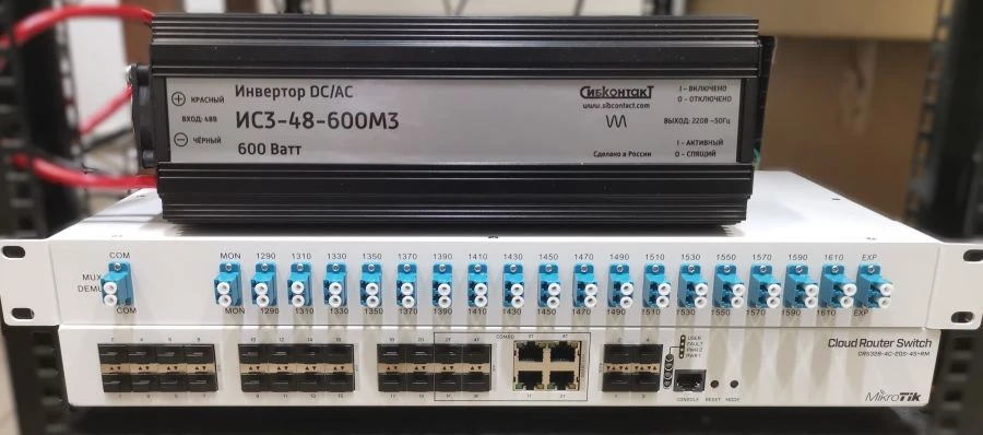 Modular Optical Gateway for Duplex Gigabit Communication - ШОМ.СТ03-2.0.1