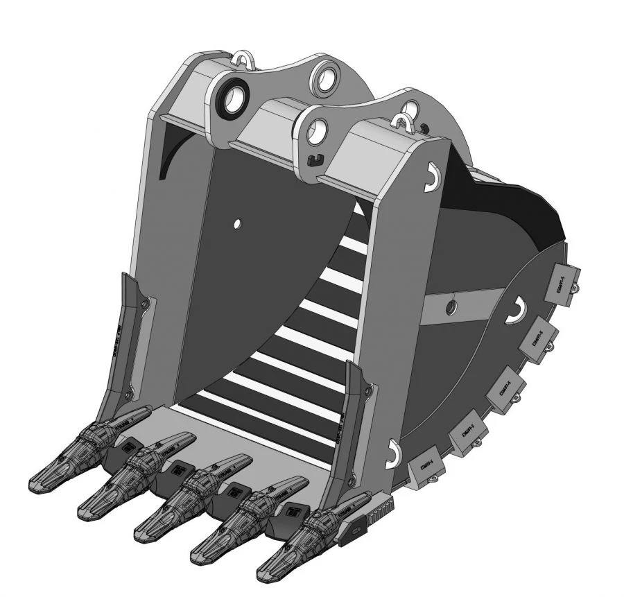 Super-Reinforced Rock Bucket RDX-123.24-DA1