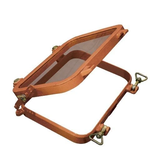 Rectangular Marine Porthole for Sealing Openings