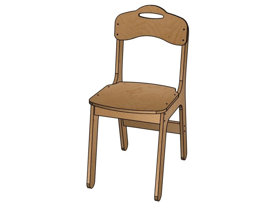 Timosha Chair for Preschool Games - Model StD35