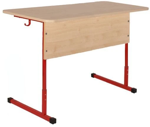 Adjustable Two-Seat Student Desk SU-1R for Grades 5-7