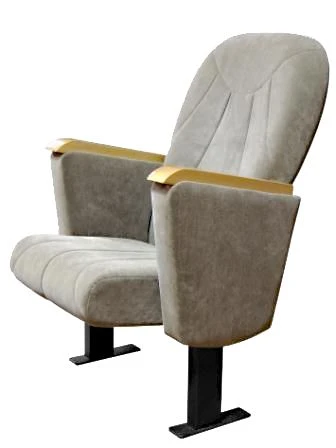 Comfortable Theatre Seat with Metal Frame and Upholstered Design Dresden Model
