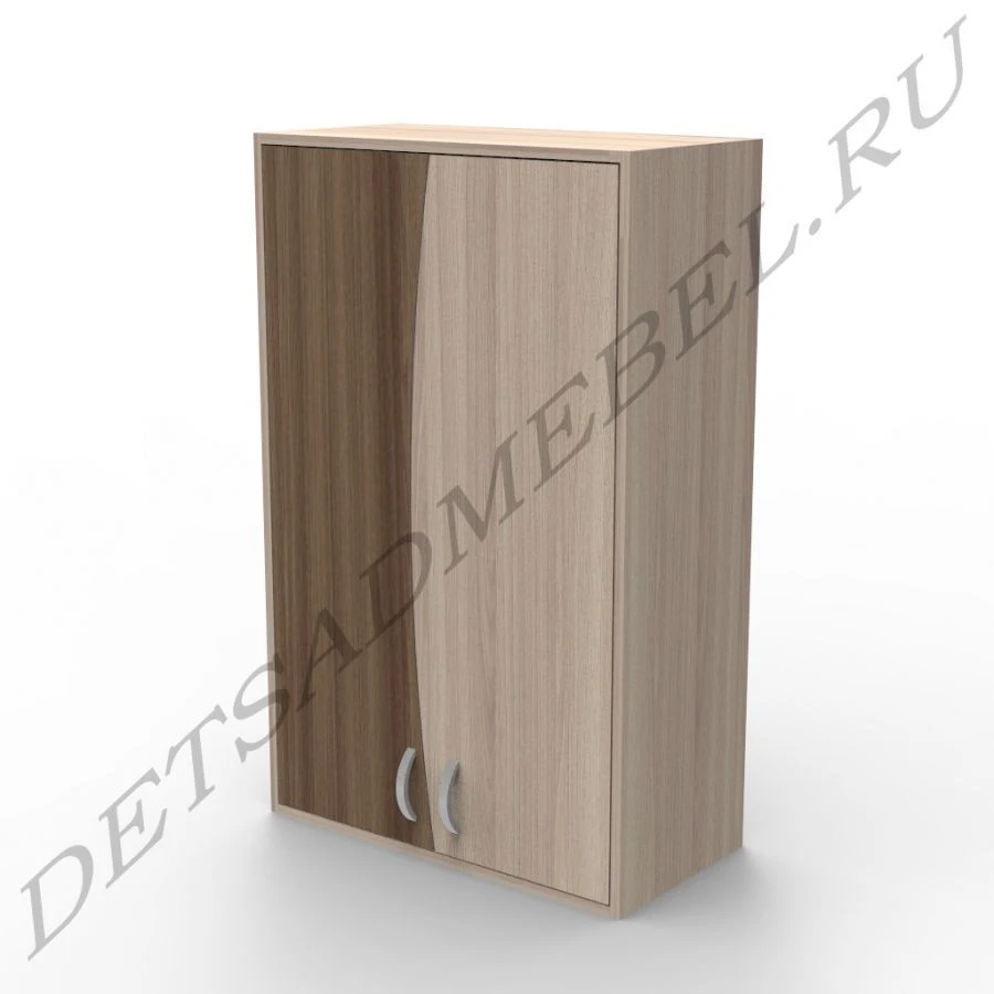 Wall-Mounted Storage Cabinet with Shelves