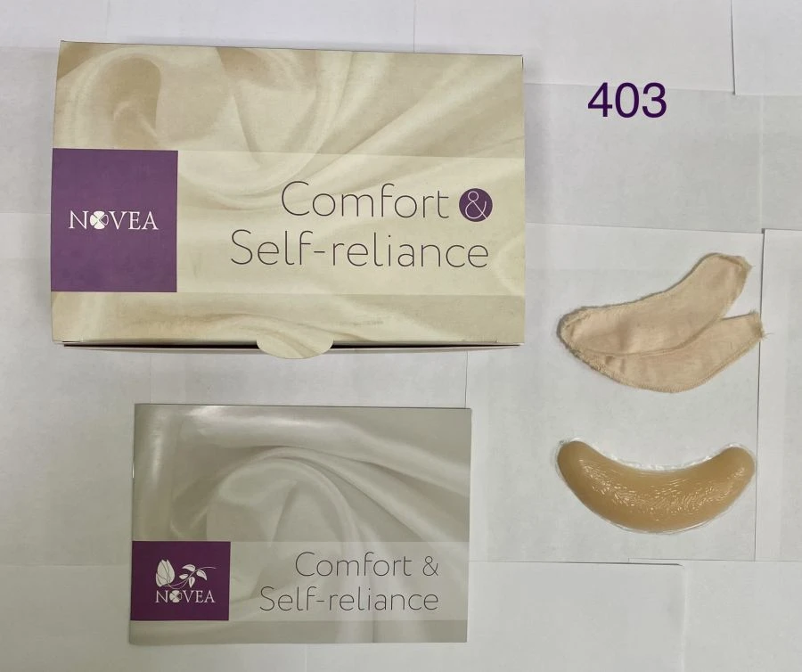 Silicone Gel Breast Prosthesis for Post-Surgery Support, Model 403