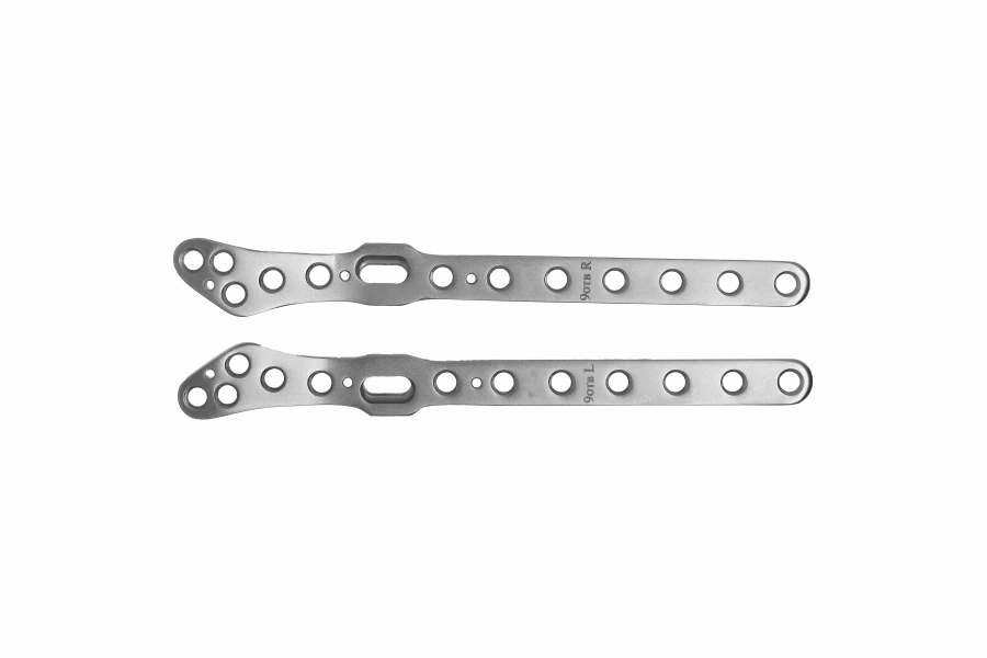 Distal Fibula Bone Plate with Angular Stability Right/Left (for 3.5 mm Screws)