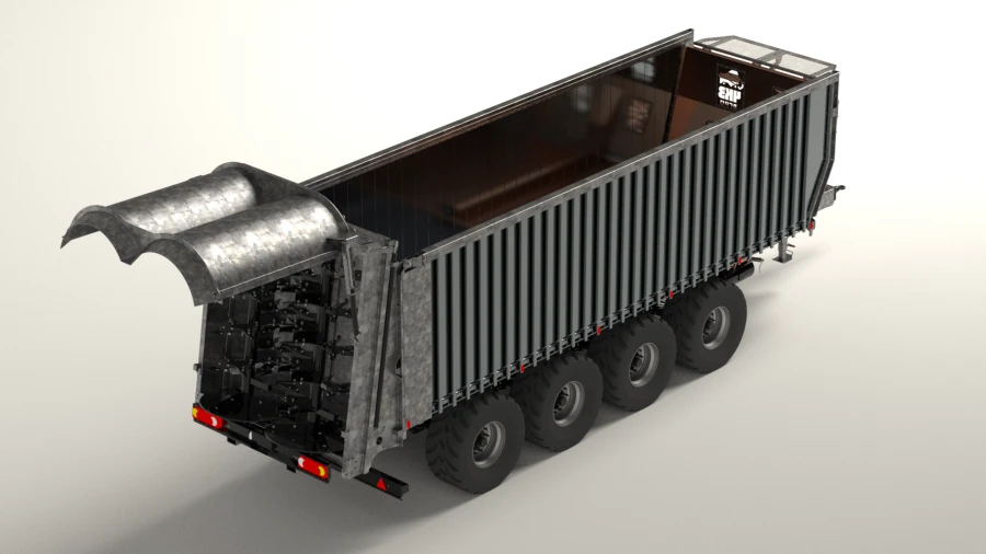 Tractor Semi-Trailer for Various Cargo Transportation PTV-491