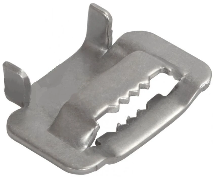 Steel Strap Fastening Clamp with Teeth for SIP Installation C 20