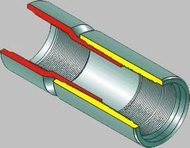 Extended Nipple and Coupling Lock for Drill Pipes NKТ-73