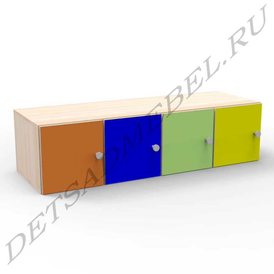 Closed Sectional Storage Loft for Wardrobe